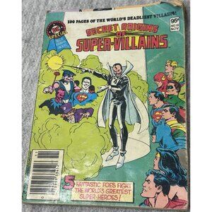 The Secret Society Of Super Villains Blue Ribbon Digest Vol 15 Paperback 1981